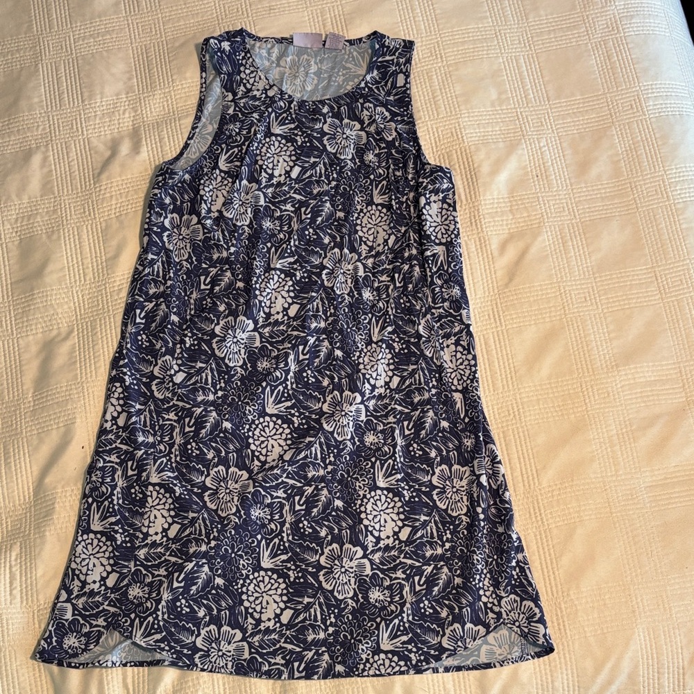 Willow Blossom Floral Sleeveless Dress